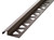 M-D 31360 Tile Reducer, 8 ft L, 1-1/8 in W, Aluminum, Pewter [SKU: ORG3762986]