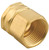 Gilmour 805574-1001 Hose Adapter, 1/2 x 3/4 in, FNPT x FNH, Brass, For: Garden Hose [SKU: ORG2767960]
