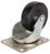 ProSource JC-H08 Heavy-Duty Swivel Caster, 4 in Dia Wheel, 1.3 in W Wheel, Rubber Wheel, Black, 225 lb [SKU: ORG6821680]