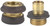 Gilmour 09QC Quick Connector Female x Male, Female x Male, Brass [SKU: ORG2729861]