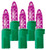 Hometown Holidays 2373-08 Light Set, 4.8 W, 70-Lamp, LED Lamp, Purple Lamp, 25,000 hr Average Life [SKU: ORG1876226]