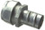 Halex 20491 EMT-to-Flex Coupling, 1/4 in, Zinc-Plated [SKU: ORG6946321]