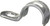 Halex 61505B Conduit Strap, Steel, Galvanized [SKU: ORG6104525]