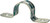 Halex 26126 Conduit Strap, Steel, Galvanized [SKU: ORG6775571]