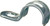 Halex 26154 Conduit Strap, Steel, Galvanized [SKU: ORG6799282]