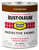 RUST-OLEUM Stops Rust 353587 Protective Enamel Paint, Flat, Brown, 1 qt [SKU: ORG2430759]