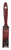 Linzer 1125-1 Paint Brush, 1 in W, 2-1/4 in L Bristle, Polyester Bristle, Varnish Handle [SKU: ORG6832703]