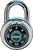 Master Lock 1850D Padlock, 5/16 in Dia Shackle, 3/4 in H Shackle, Steel Shackle, Stainless Steel Body, 1-7/8 in W Body [SKU: ORG6638480]