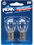 PEAK 2057LL-BPP Miniature Automotive Bulb, 12.8 V, 27 W, Incandescent Lamp, Bayonet Base, Clear Light [SKU: ORG0786707]