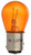 PEAK 1157NALL-BPP Automotive Bulb, 12.8 V, Incandescent Lamp, Bayonet Base, Amber/Red Light [SKU: ORG8708984]