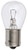 PEAK 1156LL-BPP Miniature Automotive Bulb, 12.8 V, 27 W, Incandescent Lamp, Bayonet Base, Clear Light [SKU: ORG8316127]