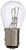 PEAK 1157LL-BPP Miniature Automotive Bulb, 12.8 V, 27 W, Incandescent Lamp, Bayonet Base, Clear Light [SKU: ORG8708976]