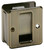 Schlage SCP990B5 Pocket Door Pull, 2-1/2 in W, 2-3/4 in H, Brass, Antique Brass [SKU: ORG6534598]