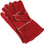 Imperial KK0159 Fireplace Gloves, Cowhide Leather Lining, Cowhide Leather, Red [SKU: ORG5385547]