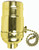 Jandorf 60411 Pull Chain Lamp Socket, 250 V, 250 W, Brass Housing Material, Yellow [SKU: ORG3404878]