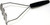CHEF CRAFT 12920 Potato Masher, Stainless Steel Head, Black Handle [SKU: ORG8058497]