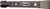 HYDE Black & Silver 02950 Glazing Tool, Slotted V-Shape Blade, HCS, Satin [SKU: ORG6559603]