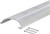 M-D TH009 81679 Top Threshold, 36 in L, 4 in W, Aluminum, Mill [SKU: ORG9025016]