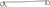 Acorn International BT176-1M/5M Bar Tie, 17 ga Wire, 6 in L [SKU: ORG6397905]
