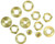Jandorf 60168 Locknut Assortment, Brass [SKU: ORG3404316]
