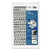 Press-On Vinyl Letters and Numbers, Self Adhesive, Black, 0.5"h, 201/Pack [SKU: CHA01010]