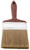 Linzer 3121-4 Paint Brush, 4 in W, 3 in L Bristle, Polyester Bristle, Beaver Tail Handle [SKU: ORG6007751]
