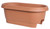 Bloem 477241-1001 Classic Deck Rail Box Planter, 11.9 in W, 23.9 in D, Plastic, Terra Cotta, Matte [SKU: ORG4692562]