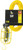 CCI 2948 Work Light with Outlet and Metal Guard, 13 A, 120 V, Yellow [SKU: ORG7299712]