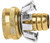 Gilmour 801204-1002 Hose Coupling, 1/2 in, Female, Brass [SKU: ORG0612416]