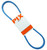PIX B32K Fractional Horsepower V-Belt, 5/8 in W, 11/32 in Thick, Blue [SKU: ORG0871459]