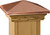 Maine Ornamental 72227 Post Cap, 6 in L, 6 in W, Cedar [SKU: ORG0396309]