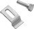 Stanley Hardware V1369 Series 748340 Storm Door Clip with Screw, Aluminum, Clear [SKU: ORG6770861]