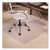 EverLife Moderate Use Chair Mat for Low Pile Carpet, Rectangular with Lip, 36 x 48, Clear [SKU: ESR128073]