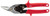 Milwaukee 48-22-4510 Aviation Snip, 10 in OAL, 5 in L Cut, Left, Straight Cut, Steel Blade, Ergonomic Handle, Red Handle [SKU: ORG1389394]