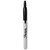 Retractable Permanent Marker, Fine Bullet Tip, Black [SKU: SAN32701]