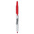 Retractable Permanent Marker, Fine Bullet Tip, Red [SKU: SAN32702]