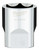 Milwaukee 45-34-9109 Socket, 1-1/16 in Socket, 1/2 in Drive, 6-Point, Chrome Vanadium Steel, Chrome [SKU: ORG1388313]