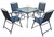 Seasonal Trends 50805 Dining Table Chair Set, 5 Pc [SKU: ORG7421597]