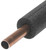 Frost King 5P12X Tubular Pipe Insulation, 1-1/8 in Dia, 3 ft L, Polyethylene Foam, Black, 3/4, 1 in Pipe [SKU: ORG3540184]