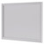 BL Series Frosted Glass Modesty Panel, 39.5w x 0.13d x 27.25h, Silver/Frosted [SKU: BSXBLBF72MODG]