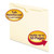 Manila File Jackets, 2-Ply Straight Tab, Letter Size, Manila, 100/Box [SKU: SMD75500]