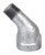 ProSource PPG121-6 Street Pipe Elbow, 1/8 in, Threaded, 45 deg Angle, SCH 40 Schedule, 300 psi Pressure [SKU: ORG6268098]