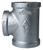 ProSource 11A-1 1/2G Pipe Tee, 1-1/2 in, FIPT, Malleable Steel, SCH 40 Schedule, 300 psi Pressure [SKU: ORG6101513]