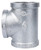 ProSource 11A-2G Pipe Tee, 2 in, FIPT, Malleable Steel, SCH 40 Schedule, 300 psi Pressure [SKU: ORG6101521]