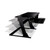 Precision Standing Desk, 42" x 23.2" x 6.2" to 20", Black [SKU: MMMSD70B]