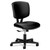 Volt Series Leather Task Chair, Supports Up to 250 lb, 18" to 22.25" Seat Height, Black [SKU: HON5701SB11T]