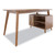 MidMod Storage Desk, Gold Pull, 59.7" x 29.4" x 29.5", Espresso [SKU: UOS24398973]