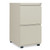 File Pedestal with Full-Length Pull, Left or Right, 2 Legal/Letter-Size File Drawers, Putty, 14.96" x 19.29" x 27.75 [SKU: ALEPBFFPY]