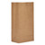 Grocery Paper Bags, 50 lb Capacity, #8, 6.13" x 4.13" x 12.44", Kraft, 500 Bags [SKU: BAGGH8500]
