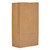 Grocery Paper Bags, #12, 7" x 4.38" x 13.75", Kraft, 500 Bags [SKU: BAGGH12]